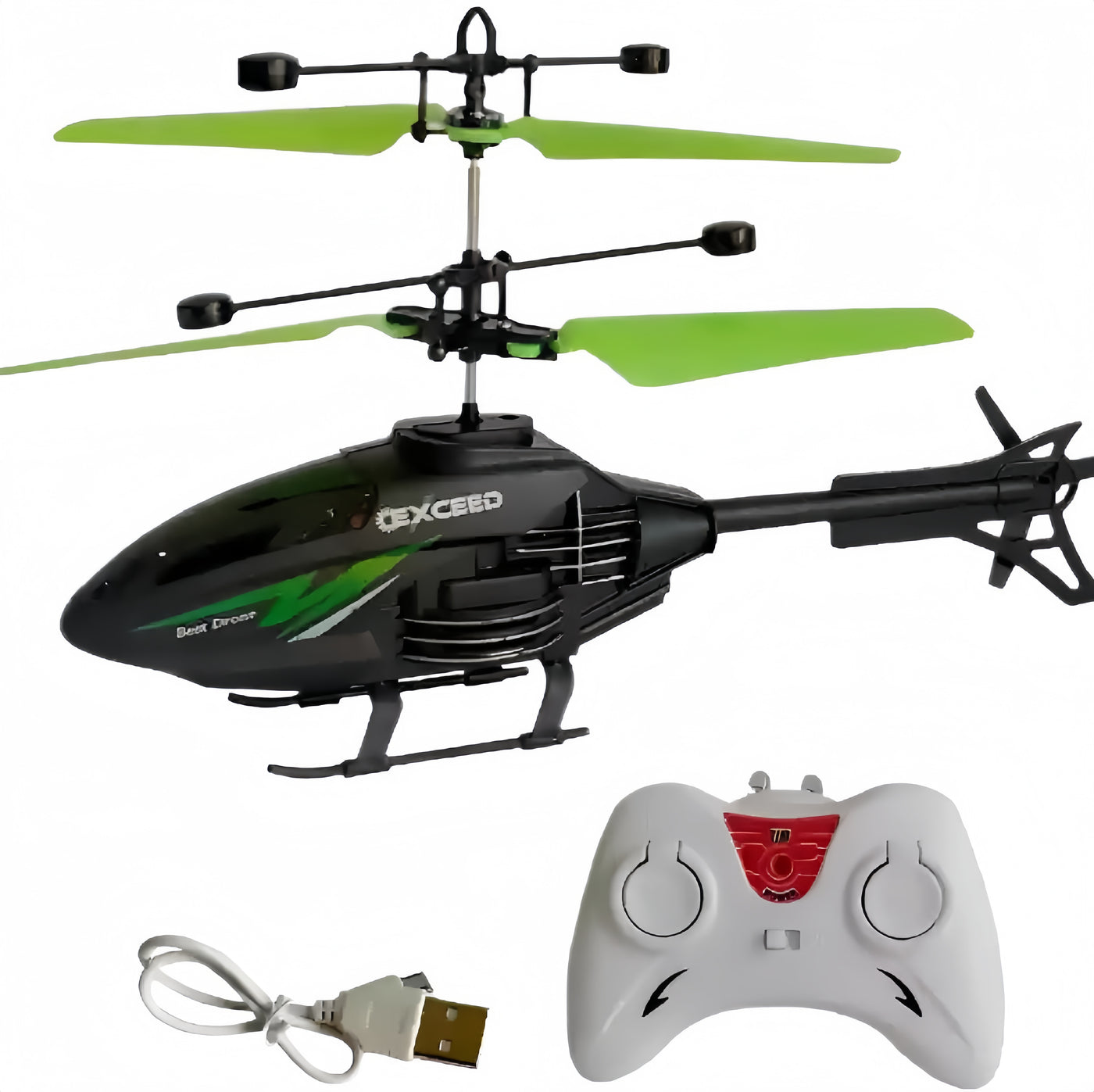 Remote Control Helicopter - Fun with LED Lights & Palm Control!